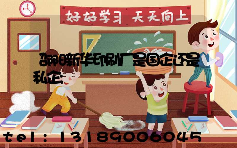 邵阳新华印刷厂是国企还是私企